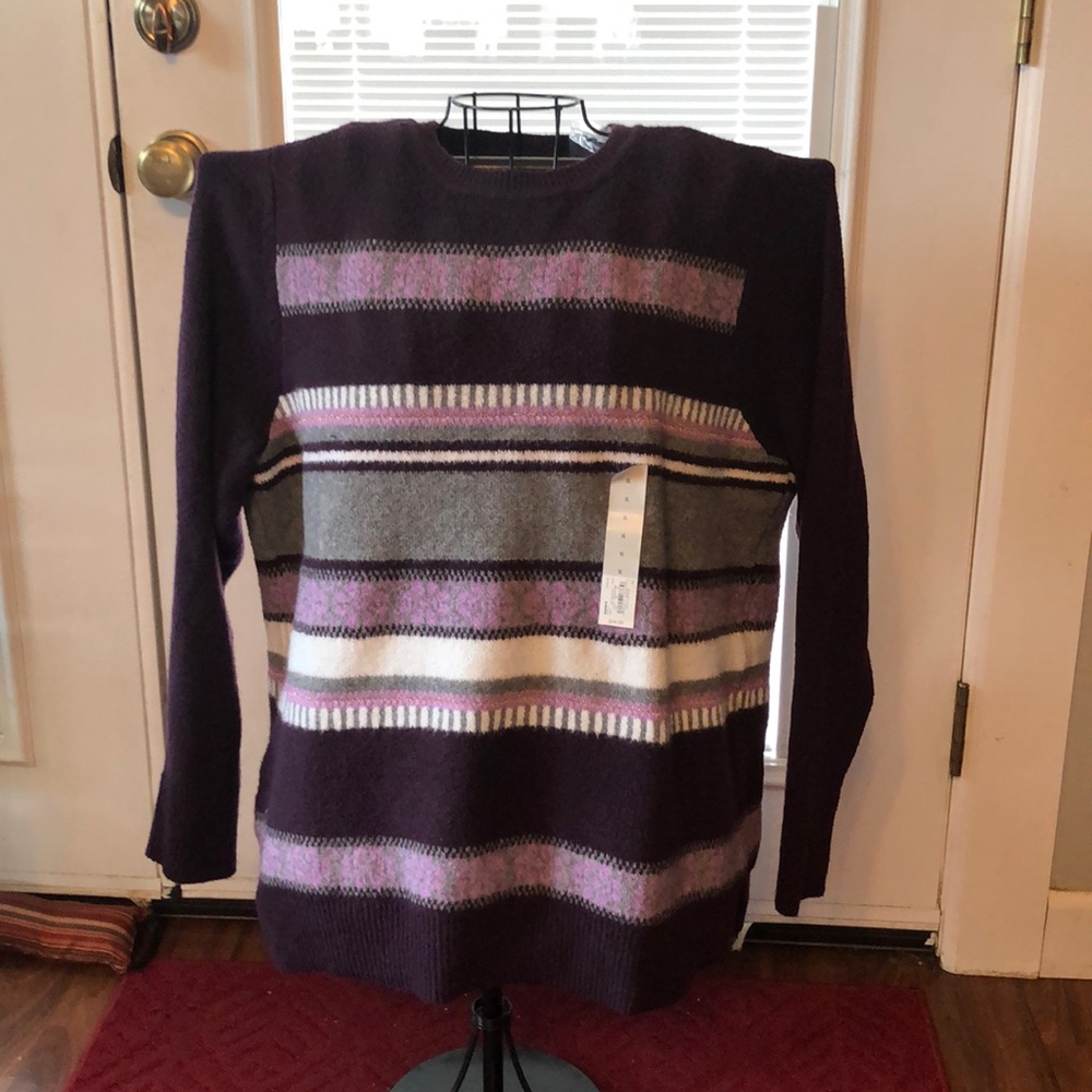 The best time to wear a striped sweater...